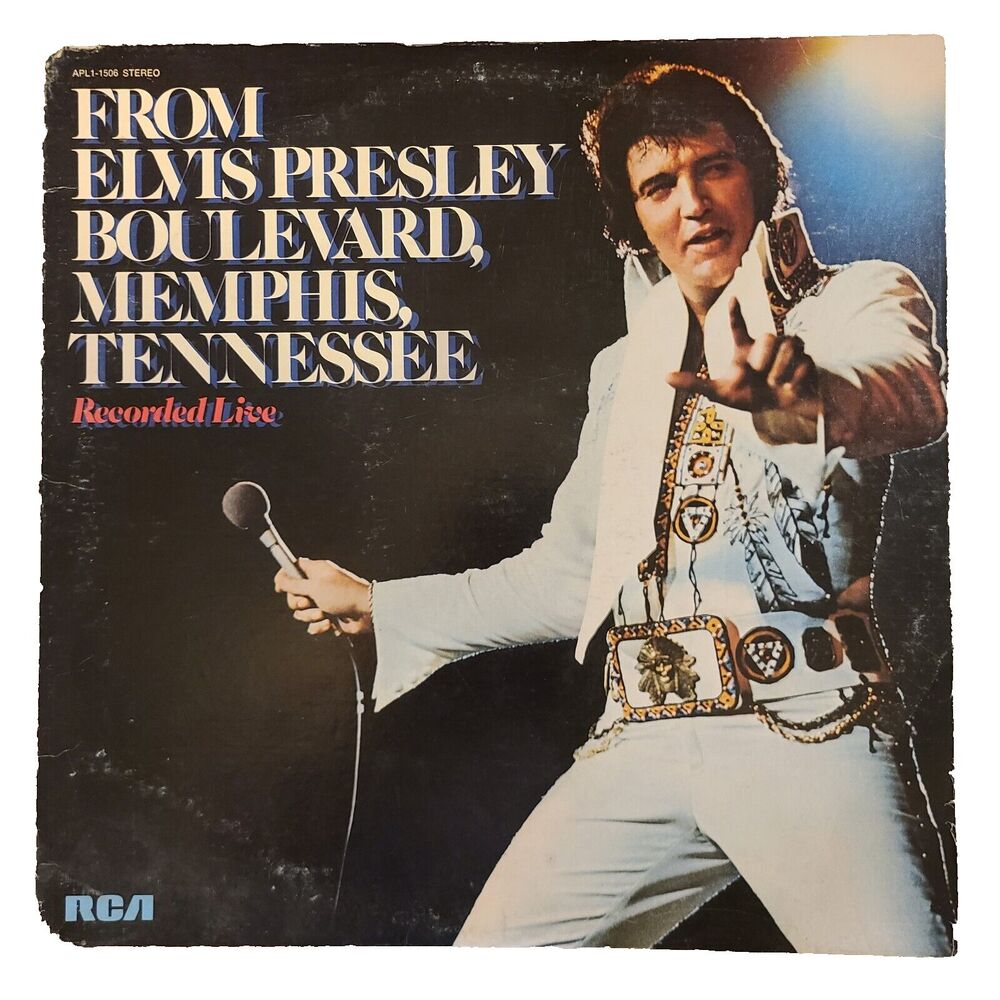 "From Elvis Presley Boulevard, Memphis, Tennessee" 1976 Recorded Live